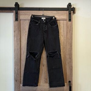 Abercrombie & Fitch Black Denim Jeans